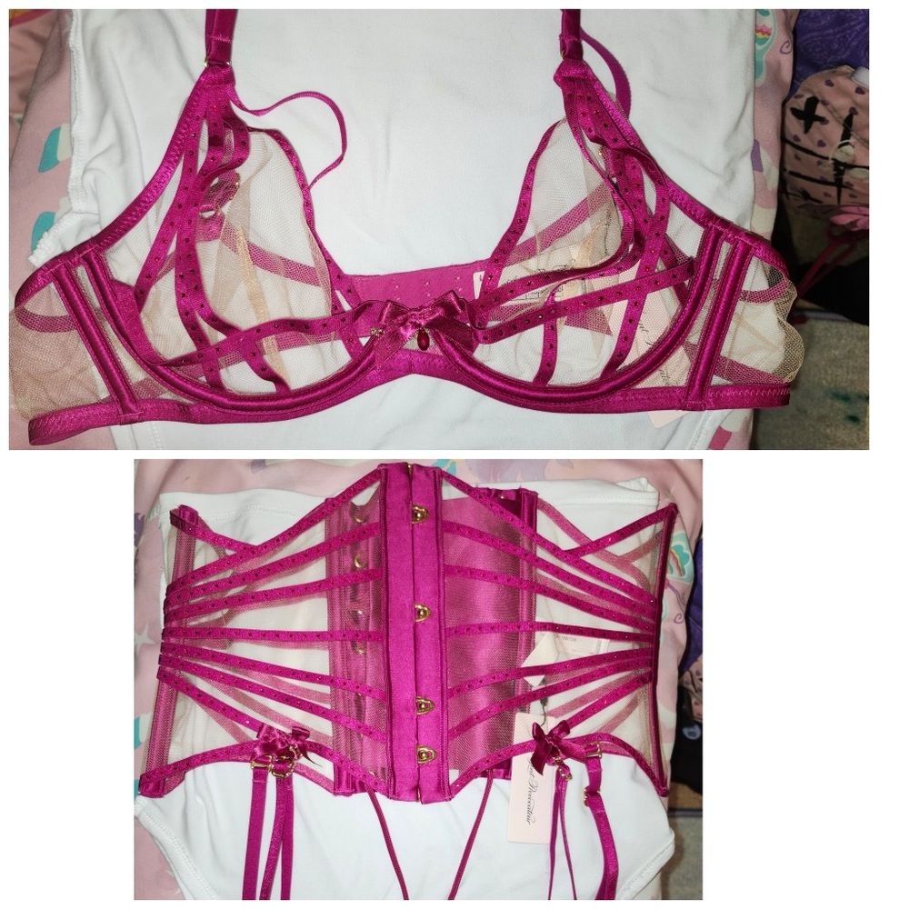 Agent Provocateur Rubi Bra & Rubi Waspie
